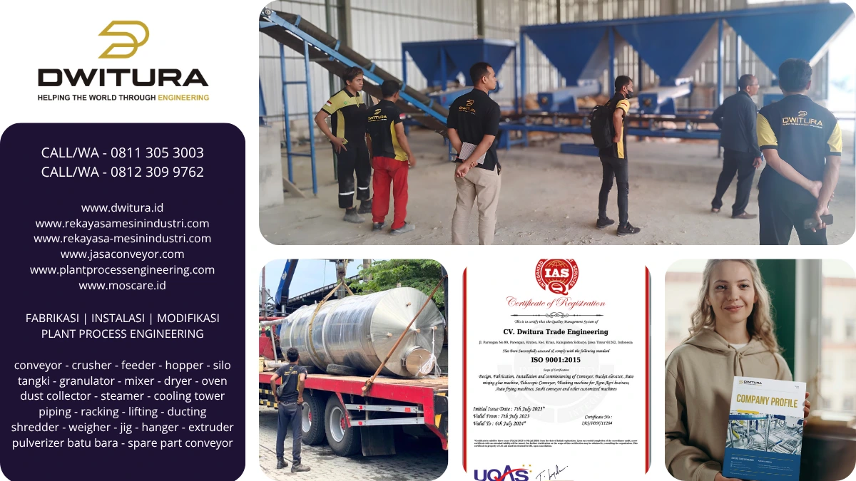 Jasa Mekanikal Engineering Mojokerto - Dwitura Engineering Jasa Mekanikal Engineering Mojokerto - Dwitura Engineering